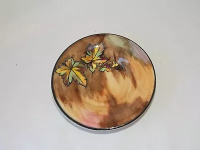 Vintage H & K Tunstall Autumn Tint Dish Small Shallow Made In England 4  Leaves • $12.99