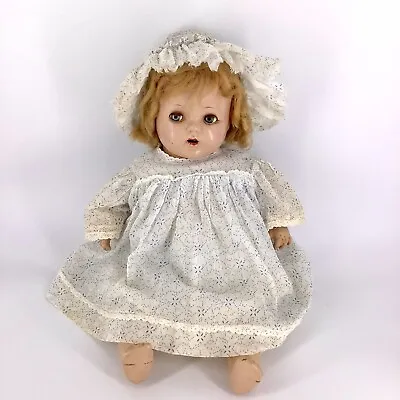 Vintage Composition Baby Doll 16” Tall Effanbee? • $67.99