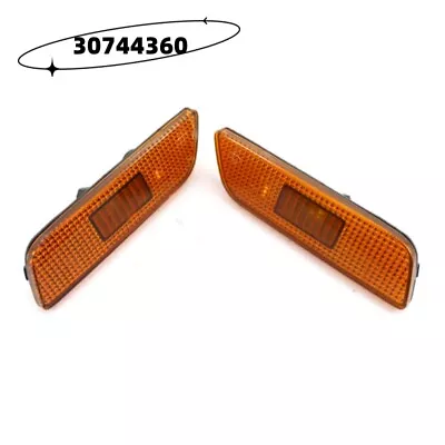 A Pair Front Left+ Right Side Marker Lamp Light NO BULB For Volvo S80 2002-2006 • $12.44