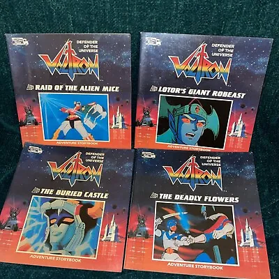 Lot Of 4 Voltron Adventure Storybook Defender Of The Universe • $9.99