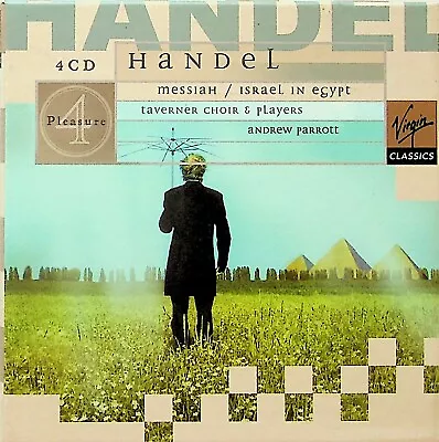 Handel: Messiah & Israel In Egypt- Andrew Parrott 4-CD Box (Emma Kirkby/Argenta) • £7.70