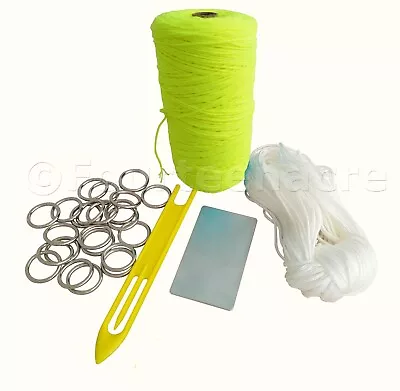 Spun Polyester Purse Net Kit In Bright Yellow (ferret Netstwinelong Nets) • £33.97