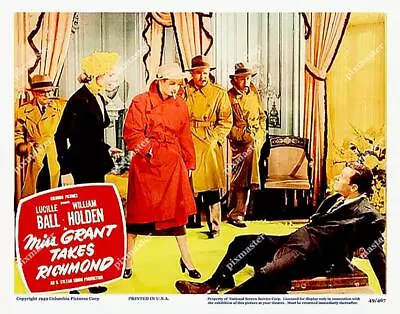 LUCILLE BALL In MISS GRANT TAKES RICHMOND  1949  11 X 14 POSTER LOBBY SCENE CARD • $9.85