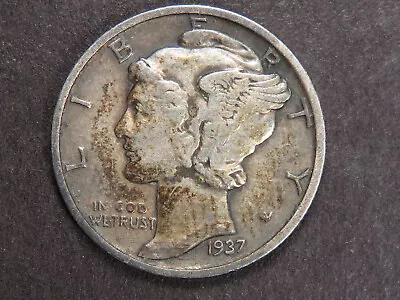 1937-D Mercury Dime XF • $6