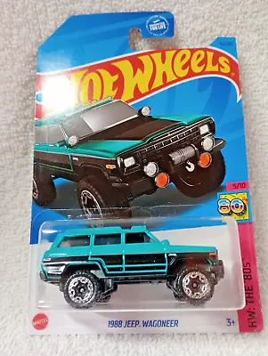 HOT WHEELS 2023 1988 JEEP WAGONEER. #5/10 (KROGER COLOR EXCLUSIVE) (combined Shi • $2.99