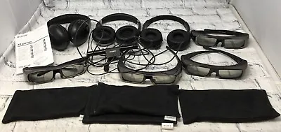 £9 • Buy BUNDLE SONY 3D Glasses, Headphones, Receiver (GH141E)