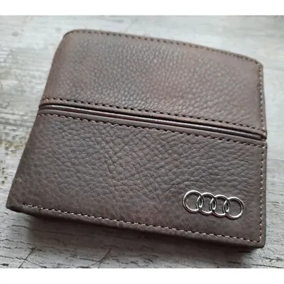 $44.99 • Buy AUDI Wallet, Pocketbook, Purse Gift, Present !High Quality! Auto Logo !