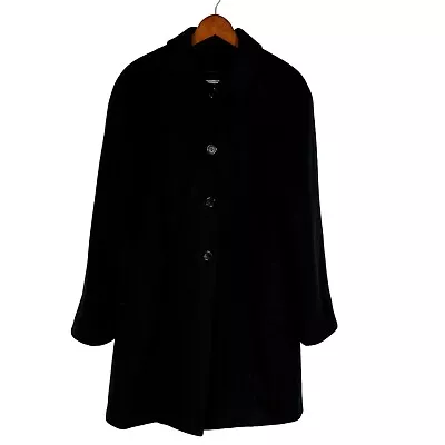 VTG J. Percy For Marvin Richards Wool & Cashmere Grey Peacoat Size 4 Made In The • $60