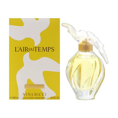 L'air Du Temps By Nina Ricci For Women 3.4 Oz Eau De Toilette Spray • $46.90