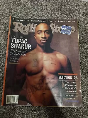 $36.88 • Buy RARE 1996 October 31 Rolling Stone Magazine, Tupac Shakur 1971-1996 Issue 746