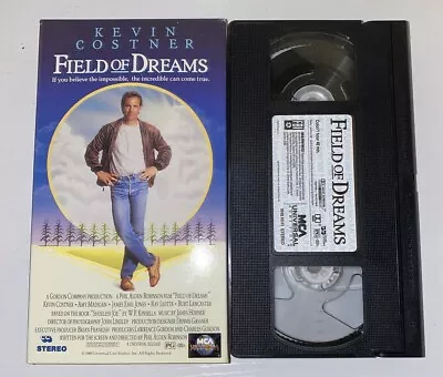 Field Of Dreams (VHS 1992) Kevin Costner Video Cassette Tape Movie Film • $5.95