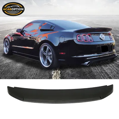 Fits 10-14 Ford Mustang Shelby GT500 Style Trunk Spoiler - Unpainted ABS • $119.99