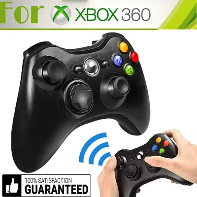 Wireless Controller Gamepad For XBOX 360/360 Slim/ PC Windows 7 8 10 Microsoft  • £17.99