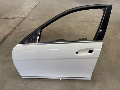 2011 Mercedes C300 W204 Front Left Drivers Side Door Shell White Oem Lot553  • $284.05