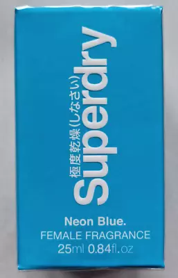 £19.56 • Buy SUPERDRY Women's Perfume / Female Fragrance, Neon Blue Eau De Cologne 25ml