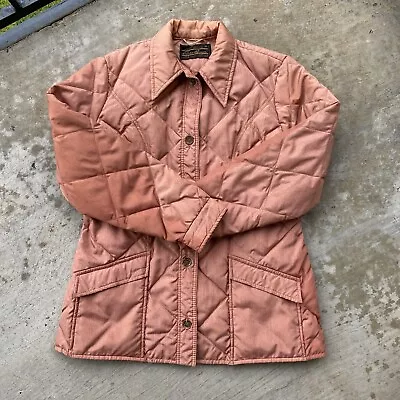 Vintage Eddie Bauer Premium Goose Down Quilted Jacket XL 22.5x29.5 • $30