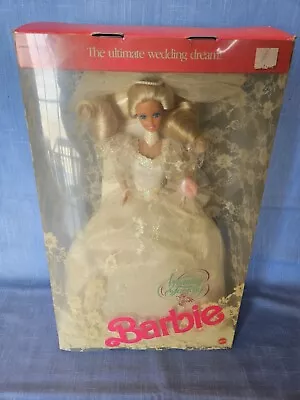 Vintage 1989 Wedding Fantasy Barbie Doll #02125 NIB  • $22.49