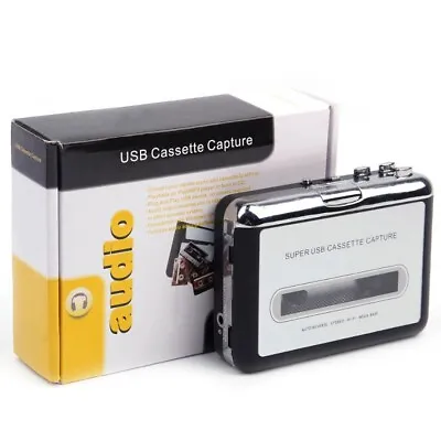 £19 • Buy Tape To PC USB Cassette MP3 CD File Converter Capture Digital Audio Music C
