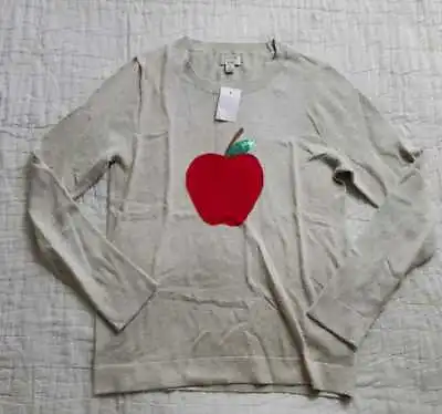 New Women's S J Crew Factory Apple Teddie Sweater • $64.99