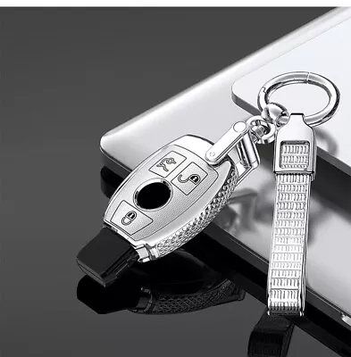 PC Key Case Cover Key Bag For Mercedes Benz A B C S Class AMG GLA CLA GLC W176 • $41.53