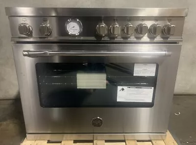 Bertazzoni MAST366GASXT 36  Freestanding 6-Burner Stainless Steel Gas Range READ • $3899.99