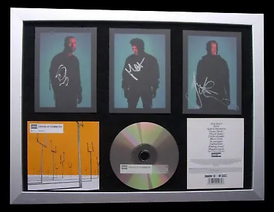 Muse+signed+framed+origin Of Symmetry+plug Baby+feeling=100% Genuine+global Ship • £199.95