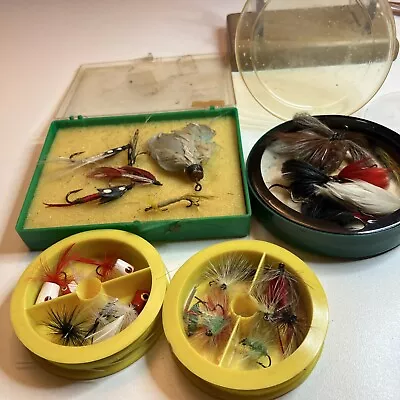 Vintage Fly Fishing Lures And Boxes Bill De Witt • $15