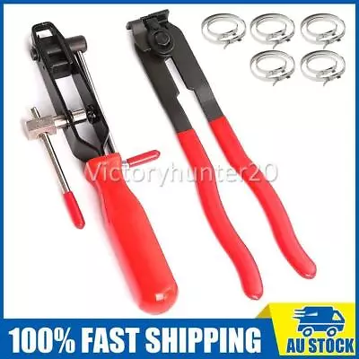 2X Auto CV Joint Boot Clamps Pliers Automobile Car Banding Clamp Tool Kit Set • $26.99