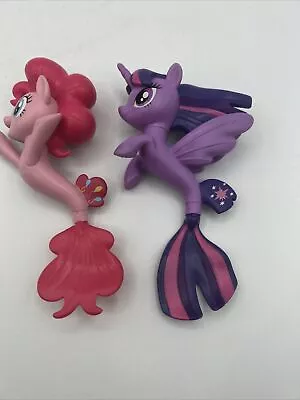 My Little Pony Mlp Pinkie Pie Sea Pony Pink Mermaid Character + Twilight Sparkle • $9.95