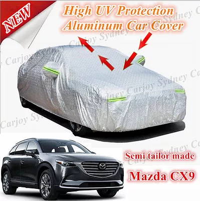 Premium Semi Customize Waterproof Aluminum Car Cover Large SUV Size Mazda CX9 • $49.50