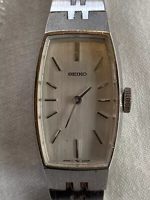 Vintage Seiko 11-4600 Ladies Watch - Beautiful Collectible • $35