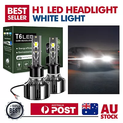 6000K H1 6000K LED Headlight Bulb 24000LM 200W Kit High/ Low Beam Super Bright • $32.58