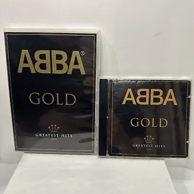 ABBA ‎– Gold - Greatest Hits - CD + DVD Set Pack - Region 0 - Inc Inserts Inlays • $15