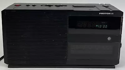 Vintage Proton 320 Model # 320 AM/FM Clock Radio Tested / Working - LOOK • $37.99