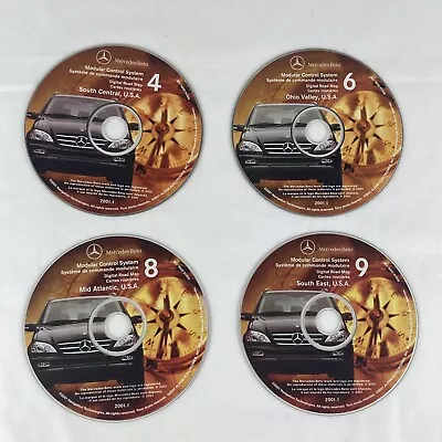 2001 Mercedes Benz Modular Control System Navigation Disc 4 Disc 6 Disc 8 Disc 9 • $27.99