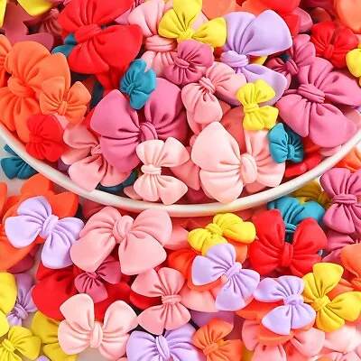 High Quality DIY Resin Mini Bow Accessories Jewelry Manicure Nail Small • £13.21