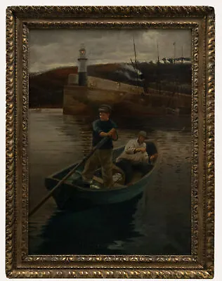 William John Wainwright After Stanhope Forbes  - 1885 Oil The Lighthouse • £323