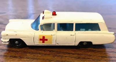 Vintage Matchbox Cadillac Series #54 Ambulance (Sellers Cat.#0178) • $19.90