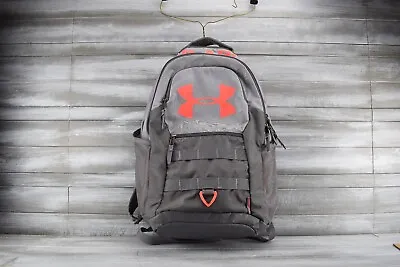 Under Armour Backpack Grey Coral Multi-Pocket EDC Survival Sport School Hiking • $23.97