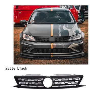 $89.66 • Buy For Vw Jetta Mk6 2015-2018 Gli Front Bumper Center Grill Grille Black Line Trim