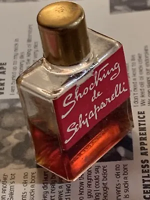 Shocking De Schiaparelli Micro Miniature Perfume Splash Vintage 80% Full • $29.88