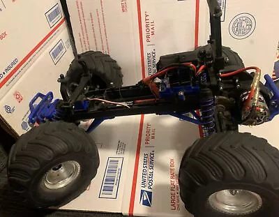 Traxxas Monster Jam Son Of A Digger RC 1/10 Stampede Rare PARTS ONLY AS IS • $184.02