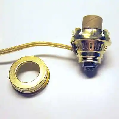 Electric Oil Lamp Adapter Mini PIXIE BURNER For Old Antique Miniature Lamps • $12.95