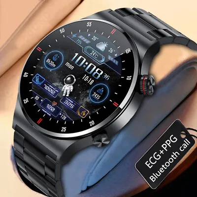 $43.59 • Buy Bluetooth Call Smart Watches Men Sports Fitness Tracker Waterproof Smartwatch AU