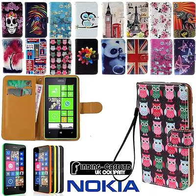 £1.49 • Buy Flip Wallet Leather Stand Magnetic Case Cover For Various Nokia Phones ＋ Strap
