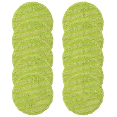 10Pcs Replacement Cleaning Cloth Microfibre Pads For Electric Mop Floating Mop • £11.70
