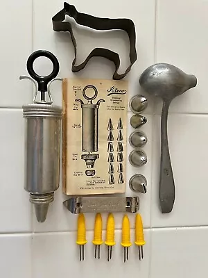 Vintage Farmhouse Kitchen Utensils Lot Includes All Items • $6.99