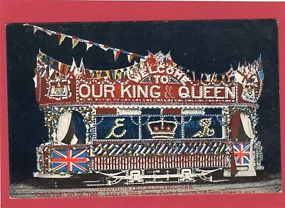 £8.50 • Buy  Leeds Illuminated Electric Car Tram Kings Royal Visit 1908 Pc Unused AK513
