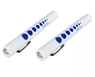 £4.52 • Buy 2 X Qualicare Examination LED Pen Torch Pupil Eye Gauge Medical Nurse Optician