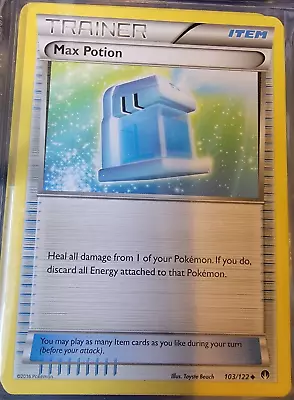 Max Potion # 103/122 XY: Breakpoint Set Pokemon Trading Cards TCG Game NM/MINT • $0.99